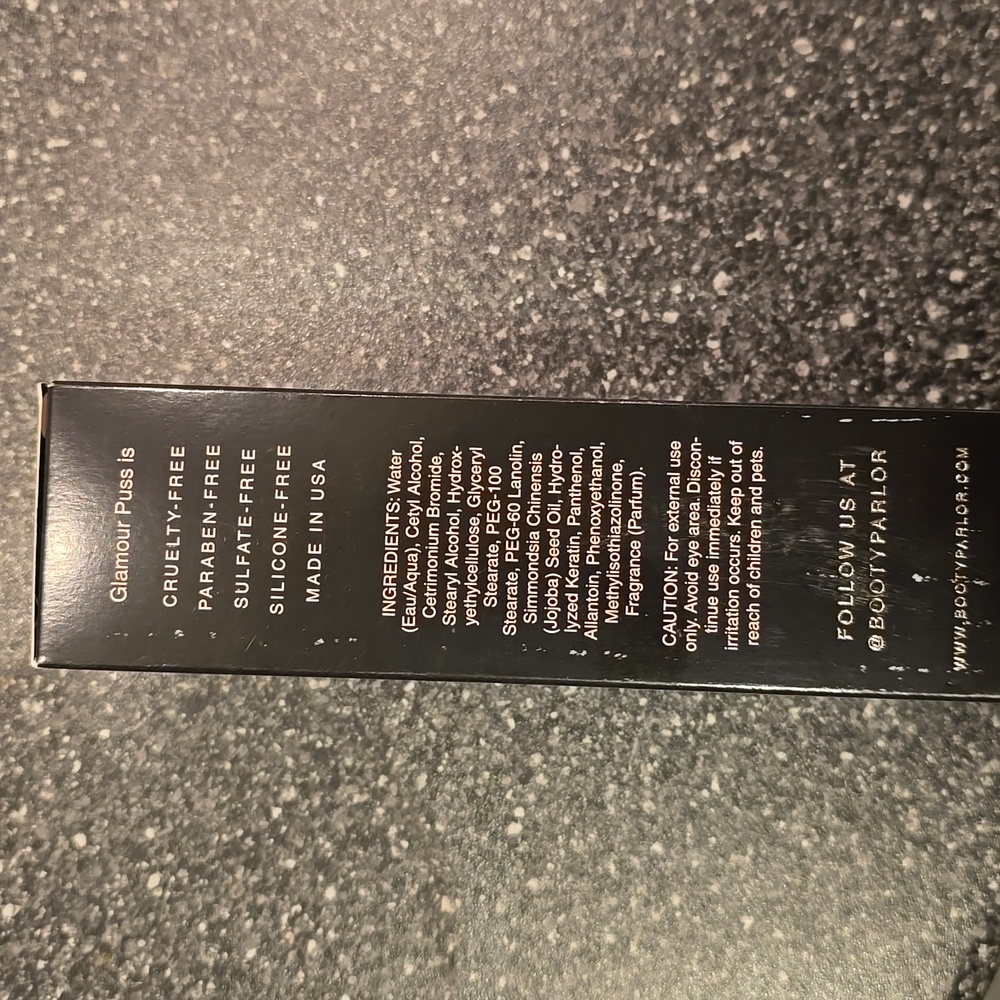 NIB Booty Parlor Booty Parlor Glamour Puss Intimate Shave Cream 8 oz. $35 - Picture 3 of 11